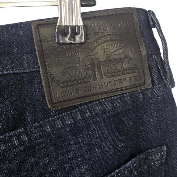 Levi's Mens Commuter Pro Jeans, Cycling Safety, Condura, Water Repell, Size 31 - Picture 12 of 13